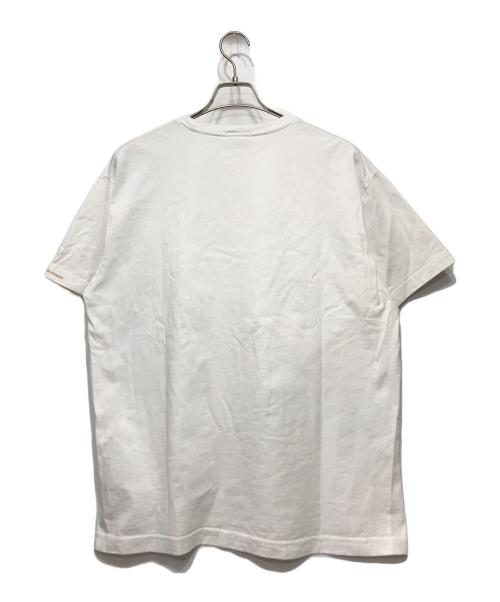 KITH（キス）KITH (キス) Columbia (コロンビア) Kith for Columbia Classic Logo T ホワイト サイズ:Lの古着・服飾アイテム