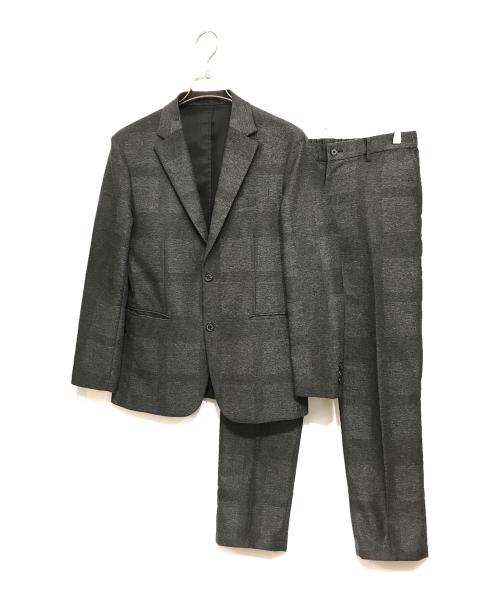 BLACK LABEL CRESTBRIDGE（ブラックレーベル クレストブリッジ）BLACK LABEL CRESTBRIDGE (ブラックレーベル クレストブリッジ) セットアップ グレー サイズ:ジャケット:M/パンツ:LLの古着・服飾アイテム