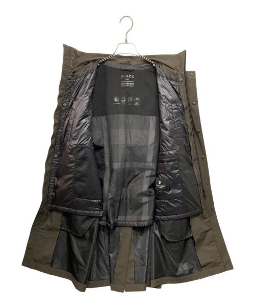 BLACK LABEL CRESTBRIDGE（ブラックレーベル クレストブリッジ）BLACK LABEL CRESTBRIDGE (ブラックレーベル クレストブリッジ) トラベラーモッズコート カーキ サイズ:Lの古着・服飾アイテム