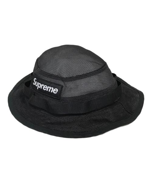 SUPREME（シュプリーム）SUPREME (シュプリーム) Mesh Cordura Boonie ハット ブラックの古着・服飾アイテム