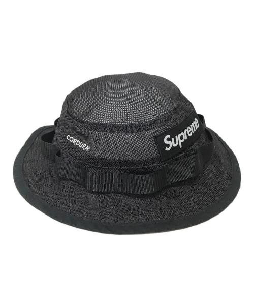 SUPREME（シュプリーム）SUPREME (シュプリーム) Mesh Cordura Boonie ハット ブラックの古着・服飾アイテム