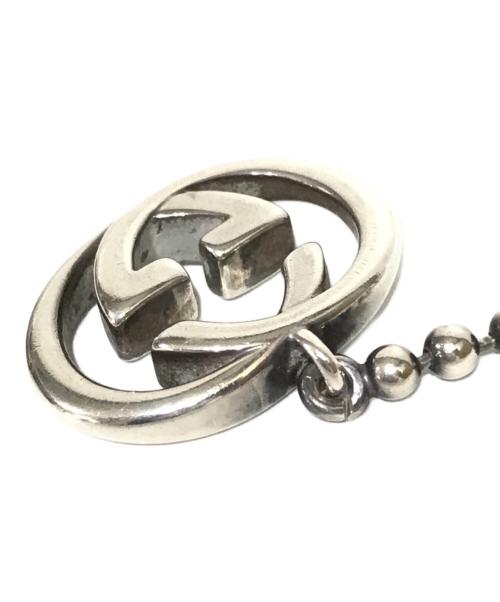 GUCCI（グッチ）GUCCI (グッチ) インターロッキングGG ボールチェーンネックレス シルバーの古着・服飾アイテム