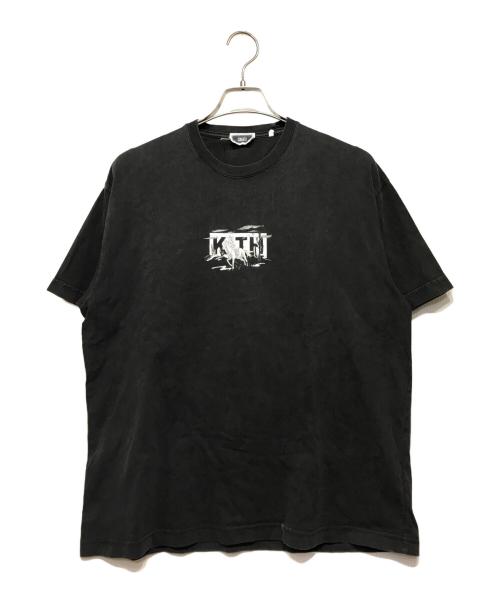 KITH（キス）KITH (キス) Cowgirl Classic Logo Vintage Tee チャコールグレー サイズ:Mの古着・服飾アイテム