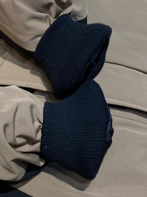 AVIREX（アヴィレックス）AVIREX (アヴィレックス) MILITARY FUNCTION DOWN HOODIE JACKET2 ブラウン サイズ:Fの古着・服飾アイテム