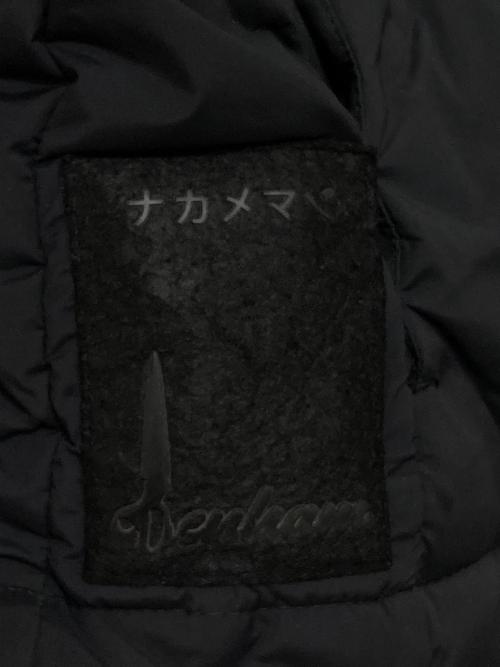 Denham（デンハム）Denham (デンハム) ナカメマン 中綿ベスト ブラック サイズ:Sの古着・服飾アイテム