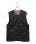 Denham（デンハム）の古着「ナカメマン 中綿ベスト」｜ブラック