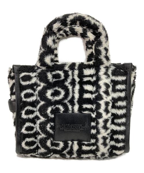 MARC JACOBS（マークジェイコブズ）MARC JACOBS (マークジェイコブス) トートバッグ ホワイト×ブラックの古着・服飾アイテム