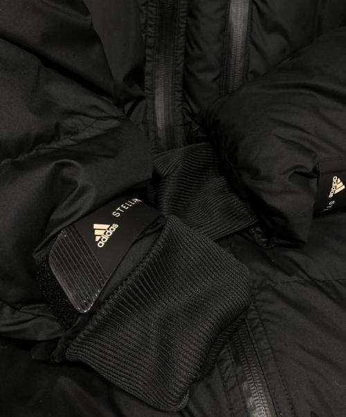 adidas（アディダス）adidas (アディダス) STELLA McCARTNEY (ステラマッカートニー) LONG PADDED JKT ブラック サイズ:Mの古着・服飾アイテム