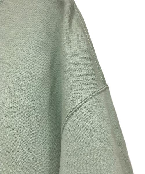 FACETASM（ファセッタズム）FACETASM (ファセッタズム) FAUX FUR SWEAT  切替スウェット ブルー サイズ:3の古着・服飾アイテム