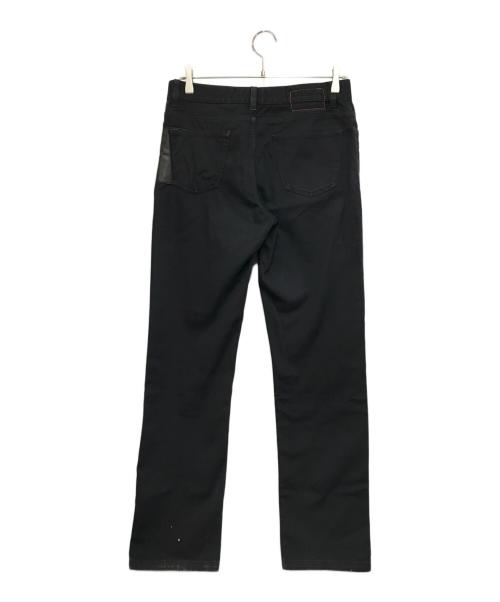 HERMES（エルメス）HERMES (エルメス) セリエボタンフライパンツ ブラック サイズ:40の古着・服飾アイテム