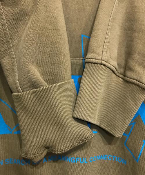 1017 ALYX 9SM（テンセブンティーン アリクス ナインエスエム）1017 ALYX 9SM (アリクス) 2X LOGO HOODIE カーキ サイズ:Lの古着・服飾アイテム
