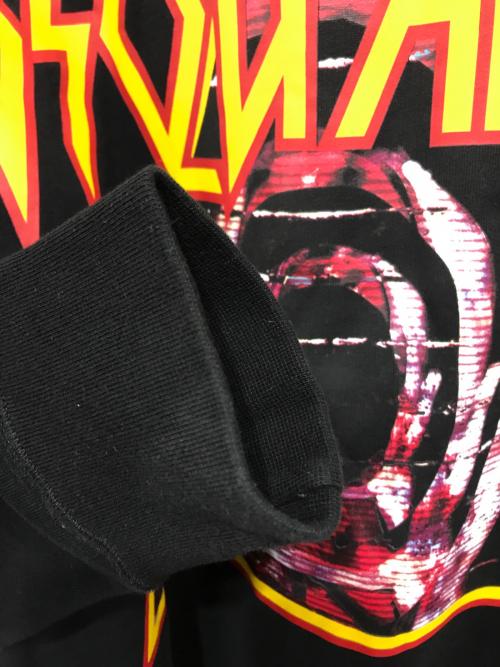 DSQUARED2（ディースクエアード）DSQUARED2 (ディースクエアード) DEF LEPPARD HOODIE ブラック サイズ:Mの古着・服飾アイテム