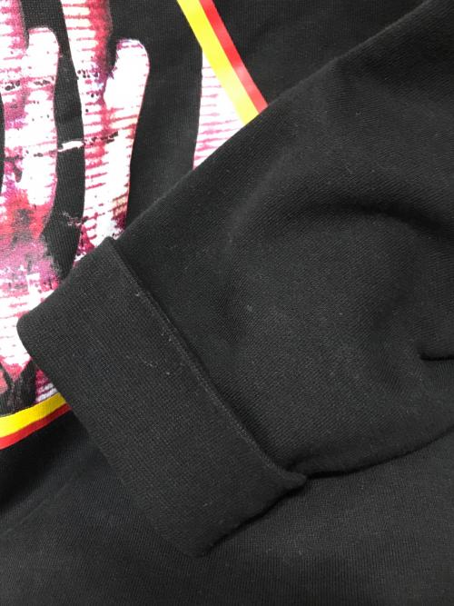 DSQUARED2（ディースクエアード）DSQUARED2 (ディースクエアード) DEF LEPPARD HOODIE ブラック サイズ:Mの古着・服飾アイテム