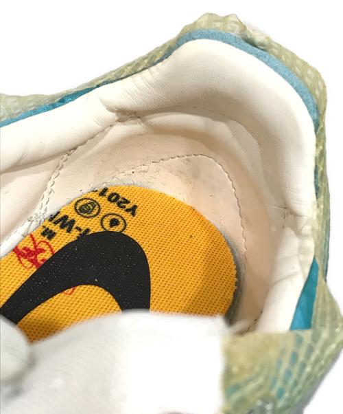 NIKE（ナイキ）NIKE (ナイキ) OFFWHITE (オフホワイト) WMNS WAFFLE RACER/OW ローカットスニーカー ブルー サイズ:27の古着・服飾アイテム