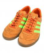 adidasアディダス）の古着「HAMBURG ローカットスニーカー」｜オレンジ
