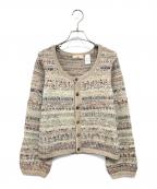 45Rフォーティファイブ・アール）の古着「アルパカ混ニットカーディガン」｜ベージュ
