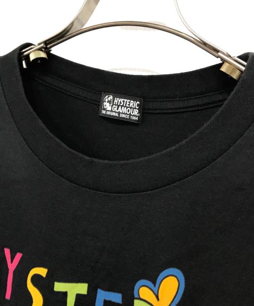 Hysteric Glamour（ヒステリックグラマー）Hysteric Glamour (ヒステリックグラマー) BEAR SOUL ベア オーバー サイズ Tシャツ ブラック サイズ:FREEの古着・服飾アイテム