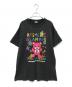 Hysteric Glamour（ヒステリックグラマー）の古着「BEAR SOUL ベア オーバー サイズ Tシャツ」｜ブラック