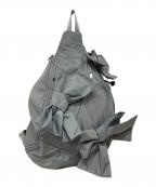 merry jennyメリージェニー）の古着「ribbonワンショルダーバッグ スリングバッグ」｜グレー