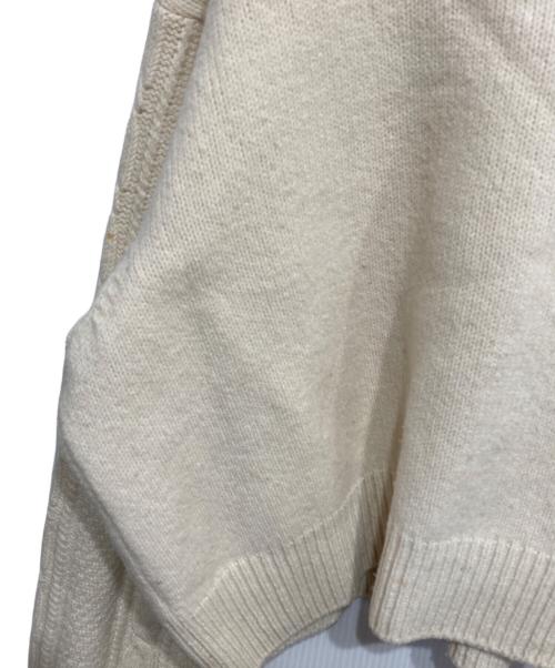 RISMAT by Y's（リスマットバイワイズ）RISMAT by Y's (リスマットバイワイズ) ケーブルニット ホワイト サイズ:2の古着・服飾アイテム