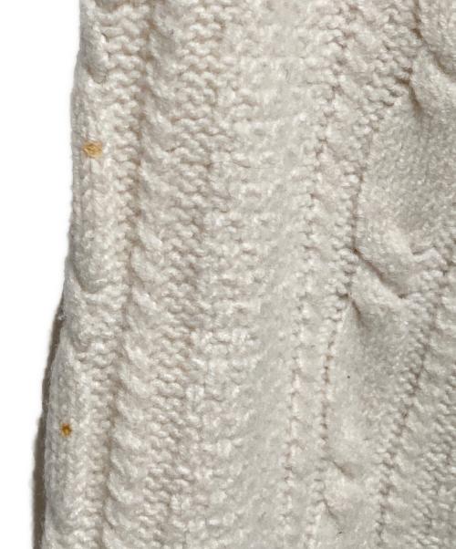 RISMAT by Y's（リスマットバイワイズ）RISMAT by Y's (リスマットバイワイズ) ケーブルニット ホワイト サイズ:2の古着・服飾アイテム