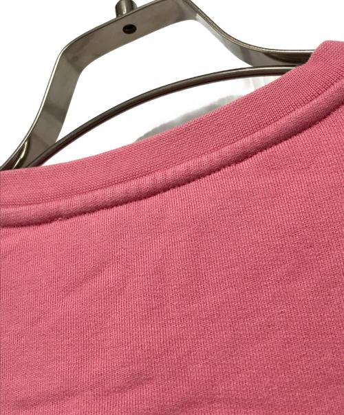 J.W.ANDERSON（ジェイダブリューアンダーソン）J.W.ANDERSON (ジェイダブリューアンダーソン) Logo Embroidery Sweatshirt ピンク サイズ:Sの古着・服飾アイテム