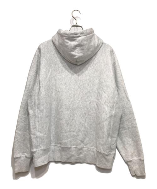 Champion REVERSE WEAVE（チャンピオン リバース ウィーブ）Champion REVERSE WEAVE (チャンピオン リバース ウィーブ) MoMA (モマ) リバースタイプフーディ グレー サイズ:Lの古着・服飾アイテム