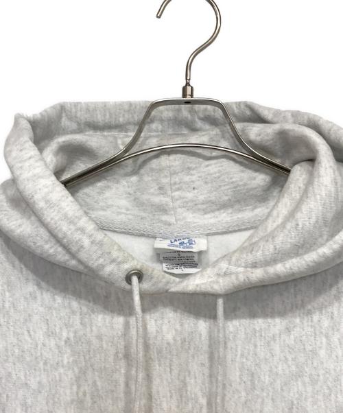 Champion REVERSE WEAVE（チャンピオン リバース ウィーブ）Champion REVERSE WEAVE (チャンピオン リバース ウィーブ) MoMA (モマ) リバースタイプフーディ グレー サイズ:Lの古着・服飾アイテム