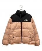 THE NORTH FACEザ ノース フェイス）の古着「1996 RETRO NUPTSE JACKET ヌプシダウンジャケット」｜ピンク×ブラック