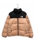 THE NORTH FACE（ザ ノース フェイス）の古着「1996 RETRO NUPTSE JACKET ヌプシダウンジャケット」｜ピンク×ブラック