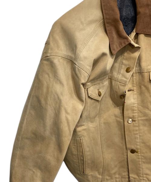CarHartt（カーハート）CarHartt (カーハート) ヴィンテージダックトラッカージャケット ベージュ サイズ:不明(L-XL相当)の古着・服飾アイテム