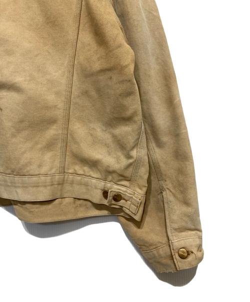 CarHartt（カーハート）CarHartt (カーハート) ヴィンテージダックトラッカージャケット ベージュ サイズ:不明(L-XL相当)の古着・服飾アイテム