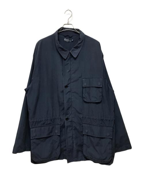 POLO RALPH LAUREN（ポロ・ラルフローレン）POLO RALPH LAUREN (ポロ・ラルフローレン) 90s カバーオールジャケット ネイビー サイズ:XXLの古着・服飾アイテム