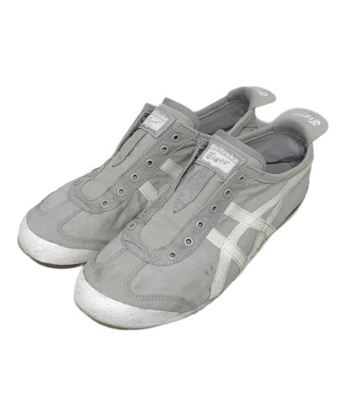 Onitsuka Tiger（オニツカタイガー）Onitsuka Tiger (オニツカタイガー) MEXICO 66 SLIP-ON グレー サイズ:24cmの古着・服飾アイテム