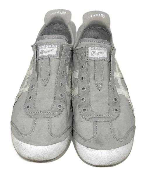 Onitsuka Tiger（オニツカタイガー）Onitsuka Tiger (オニツカタイガー) MEXICO 66 SLIP-ON グレー サイズ:24cmの古着・服飾アイテム