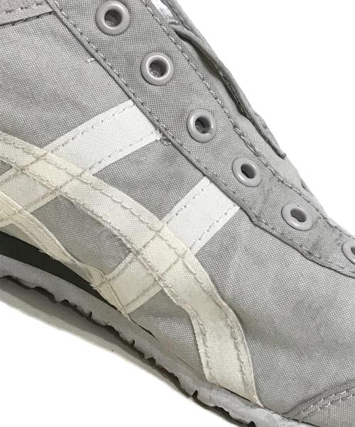 Onitsuka Tiger（オニツカタイガー）Onitsuka Tiger (オニツカタイガー) MEXICO 66 SLIP-ON グレー サイズ:24cmの古着・服飾アイテム