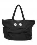 ANYA HINDMARCHアニヤ・ハインドマーチ）の古着「アイズ ナイロントートバッグ」｜ブラック