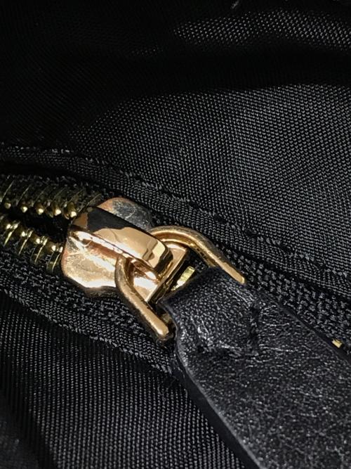 ANYA HINDMARCH（アニヤ・ハインドマーチ）ANYA HINDMARCH (アニヤハインドマーチ) アイズ ナイロントートバッグ ブラックの古着・服飾アイテム