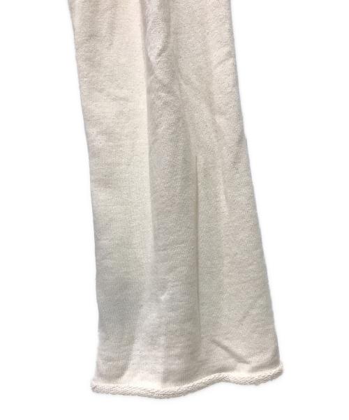 NVRFRGT（ネヴァーフォーゲット）NVRFRGT (ネヴァーフォーゲット) RECYCLED COTTON STUDDED LOUNGE PANTS ホワイト サイズ:1の古着・服飾アイテム