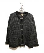 L.L.Beanエルエルビーン）の古着「古着バーズアイカーディガン」｜グレー