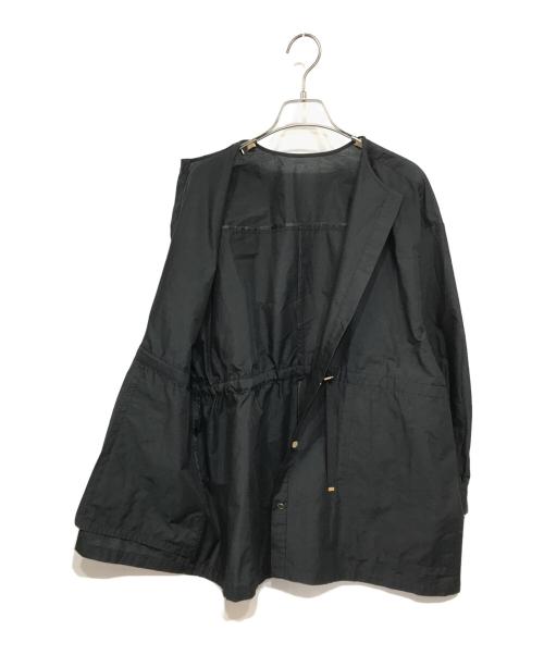 自由区（ジユウク）自由区 (ジユウク) シアーメモリー ブルゾン ブラック サイズ:38の古着・服飾アイテム