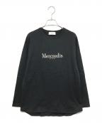 SLOBE IENAスローブ イエナ）の古着「40/S天竺刺繍ロゴロンTEE」｜ブラック