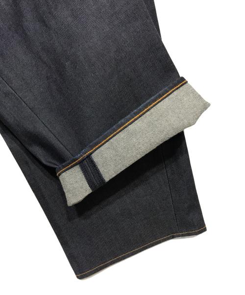 SUBLATIONS（サブレーションズ）SUBLATIONS (サブレーションズ) TUCK WIDE DENIM PANTS インディゴの古着・服飾アイテム