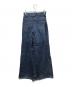 JOHN LAWRENCE SULLIVAN (ジョン ローレンス サリバン) Womens washed denim wide pants インディゴ サイズ:S：13000円