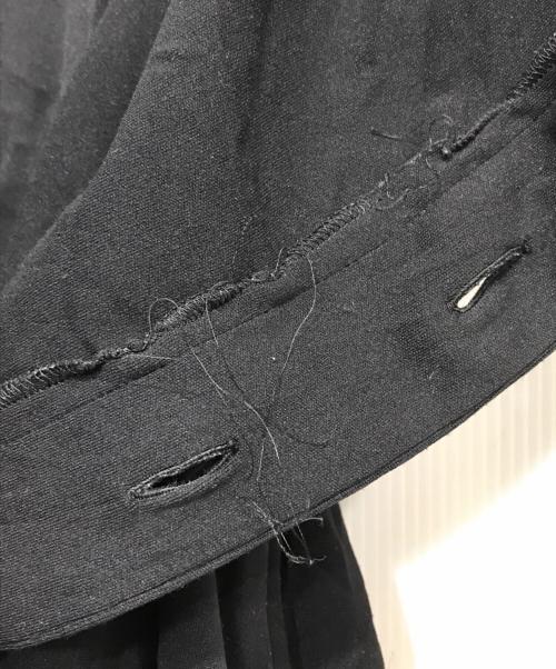 Y's（ワイズ）Y's (ワイズ) ワンサスペンダー サルエルパンツ ブラック サイズ:2の古着・服飾アイテム