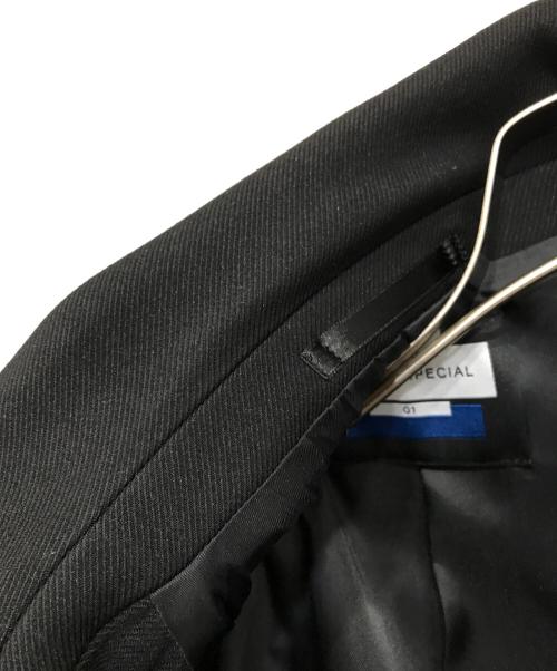 MAISON SPECIAL（メゾンスペシャル）MAISON SPECIAL (メゾンスペシャル) ラナテックストレッチプライムオーバーダブルジャケット ブラック サイズ:01の古着・服飾アイテム