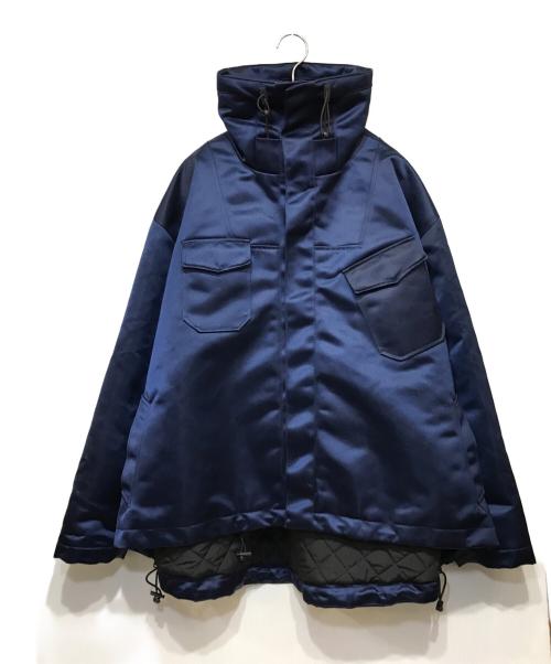Maison Margiela（メゾンマルジェラ）Maison Margiela (メゾンマルジェラ) 18AW アーティザナル ブルゾン ネイビー サイズ:38の古着・服飾アイテム