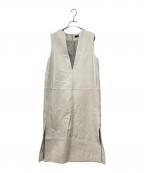 ebureエブール）の古着「ノースリーブワンピース」｜ベージュ