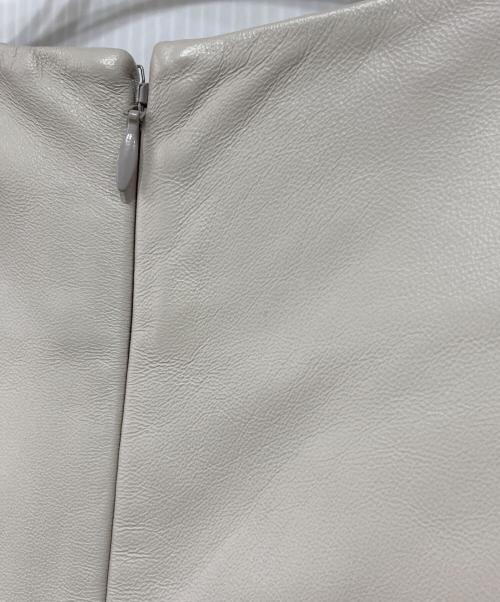 ebure（エブール）ebure (エブール) ノースリーブワンピース ベージュ サイズ:38の古着・服飾アイテム