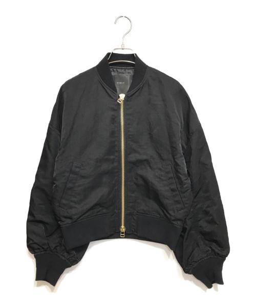 Noble（ノーブル）Noble (ノーブル) ヴィンテージナイロンコンパクトMA1 ブラック サイズ:記載なしの古着・服飾アイテム